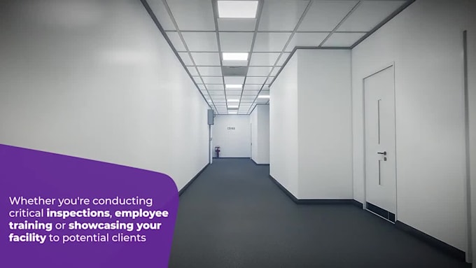 create high quality 3d factory animation, 3d facility walkthrough, 3d industrial
