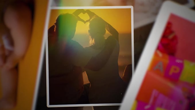 create photo and video slideshow with text