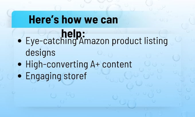 design amazon infographics menus catalogs and listing images