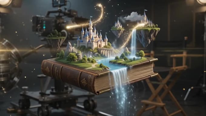 create an cinematic book trailer