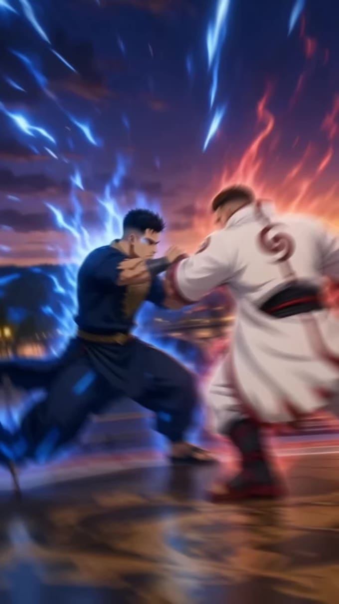 create hyper realistic 3d anime characters and cinematic ai art