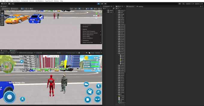 sell superhero action game source code ready to publish