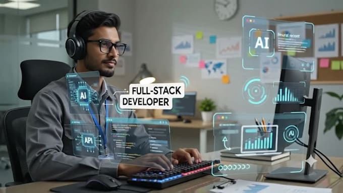 ai website development ,chatbot, ai software as full stack web develop