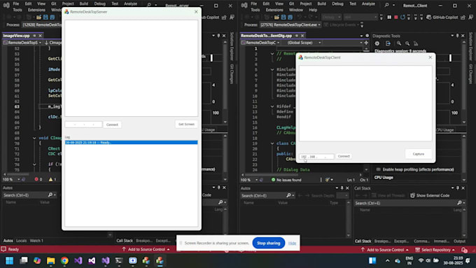 develop desktop applications in vc