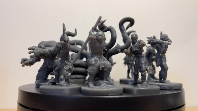 create 3d character, 3d sculpt, creature, game character and 3d model