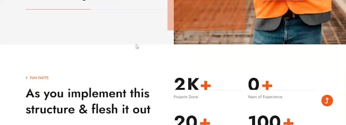 design a wordpress website for contractor