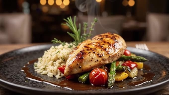 create professional restaurant ads video for your brands