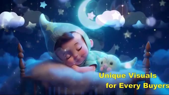 create monetization lullaby sleep music video for youtube channel