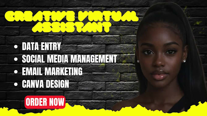 creative virtual assistant social media VA executive virtual assistant canva