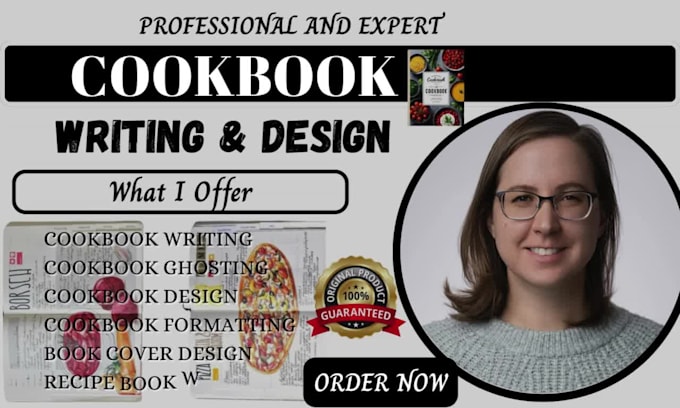 write ghostwrite format and design your cookbook or recipe book for print or KDP