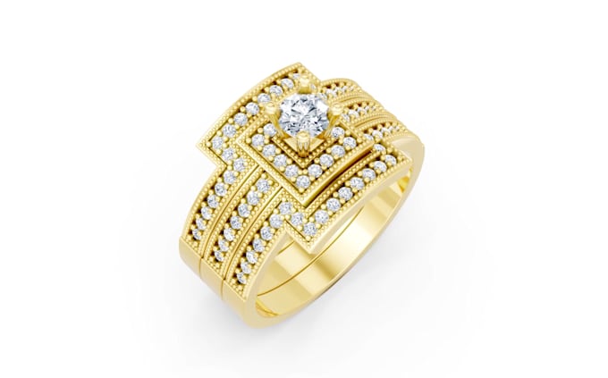create custom 3d jewelry cad design for 3d printing