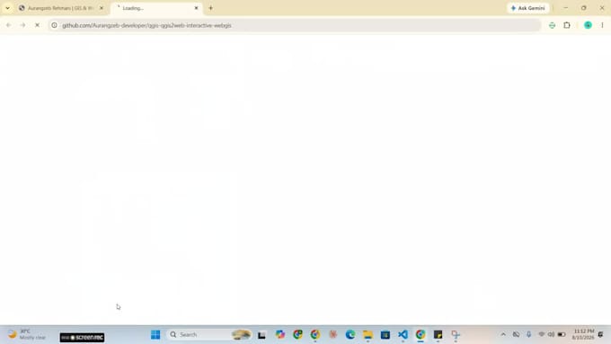 build a professional gis and webgis portfolio website