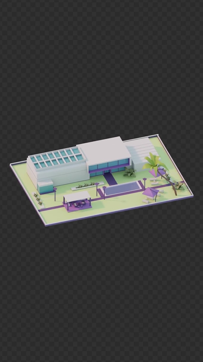 design custom roblox game map environment city low poly roblox map builder