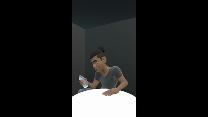 do something 3d character animation using blender