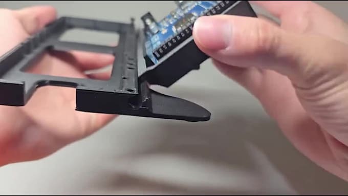 design a custom 3d printable electronics case