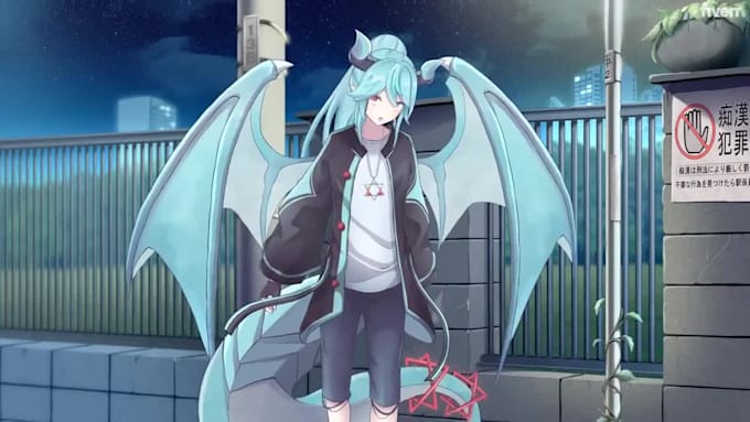 design live2d vtuber model rigging anime character 2d and 3d vtuber animation