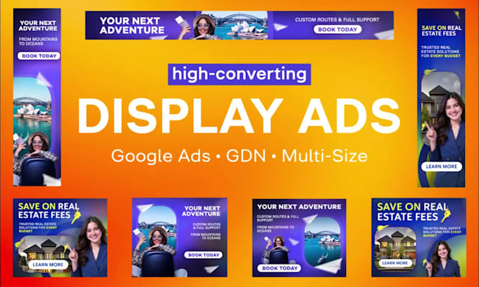 design high converting google ads banners and display ads