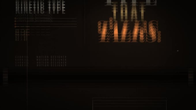 do your video motion graphics