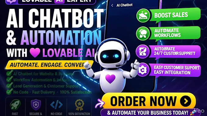 automate your business with ai workflows using lovable ai no code automation