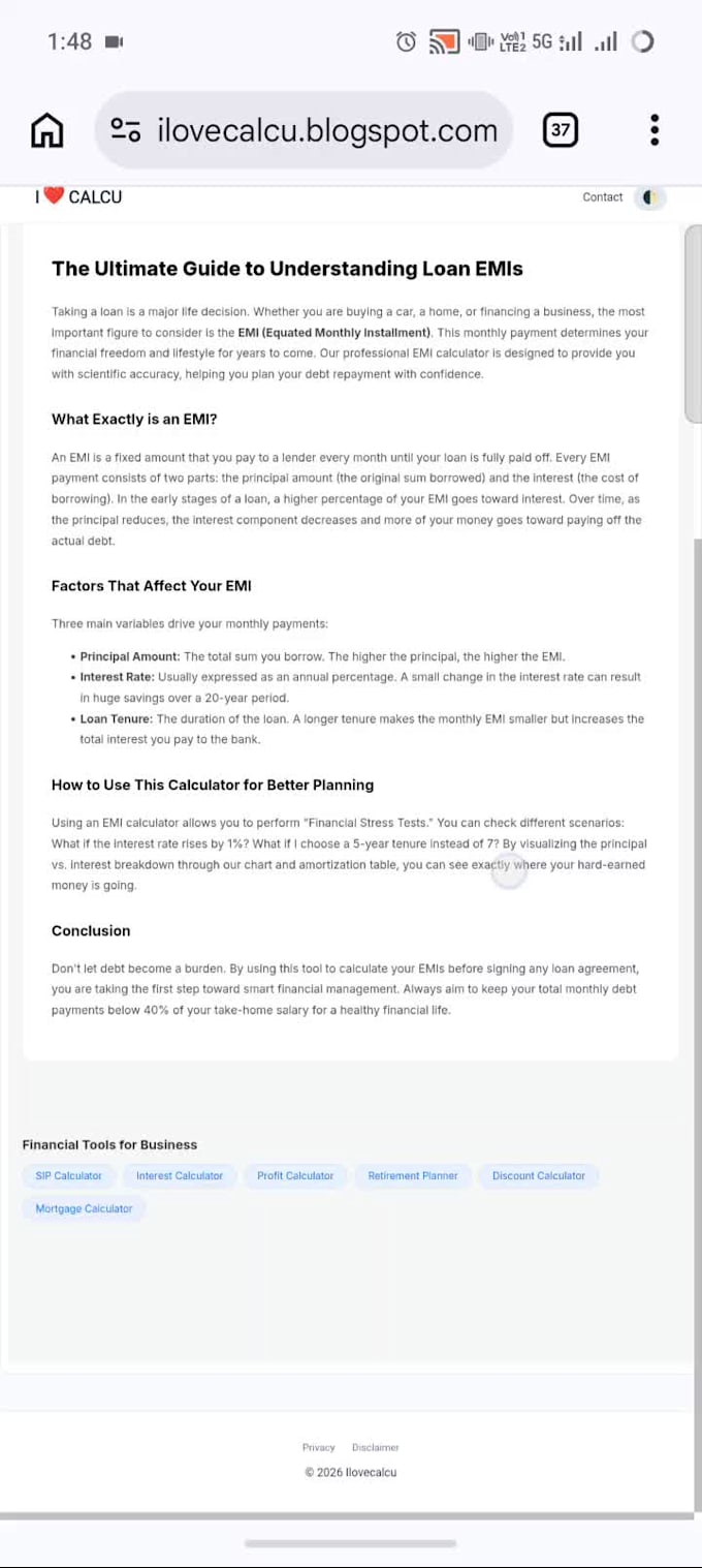 create a professional tool website or business website