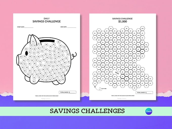 design custom digital planners and printable planner in canva