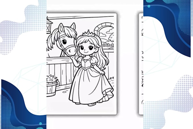 create children coloring book pages