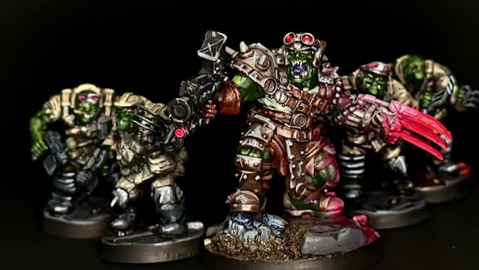 paint your gaming minis singles squads and armies