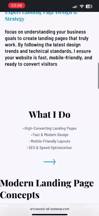 design elementor landing page that converts