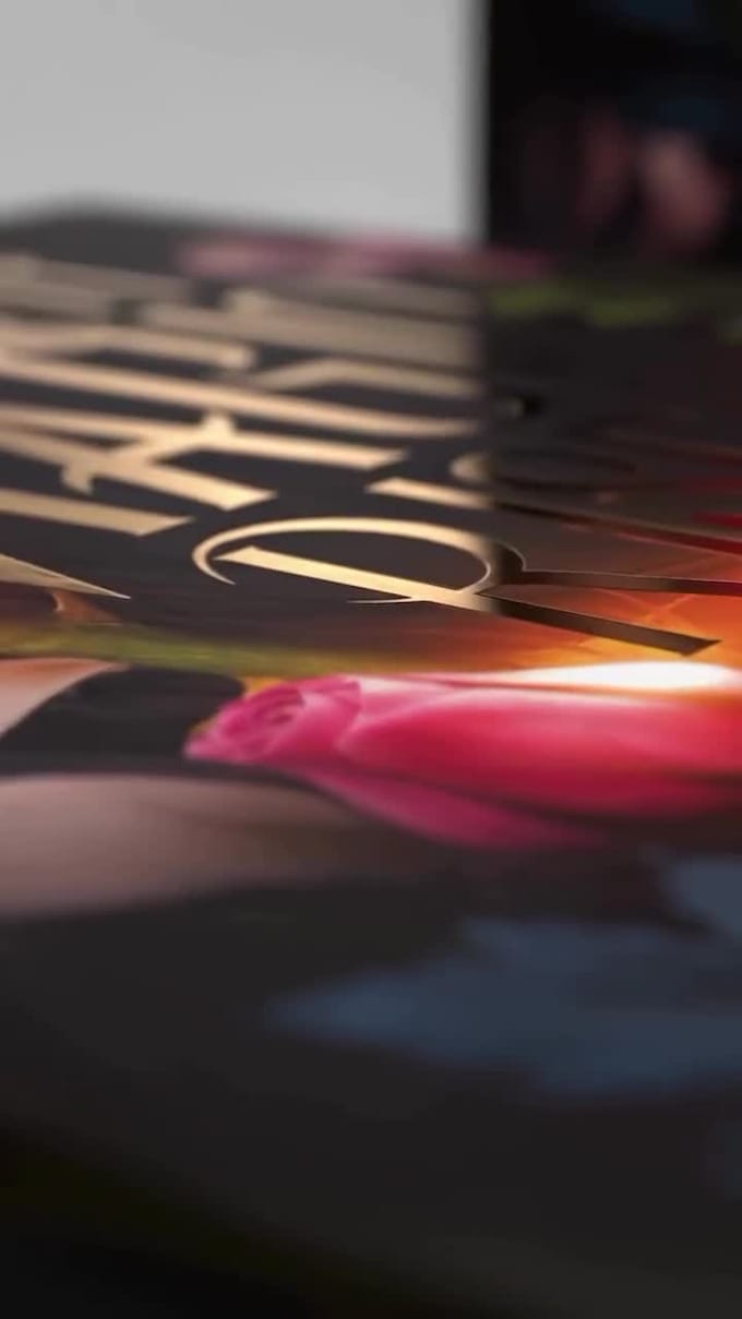 create a cinematic book trailer
