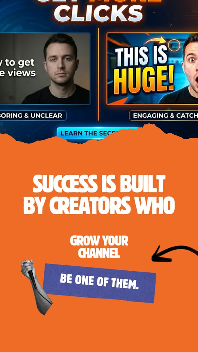 create high CTR news and political youtube thumbnails
