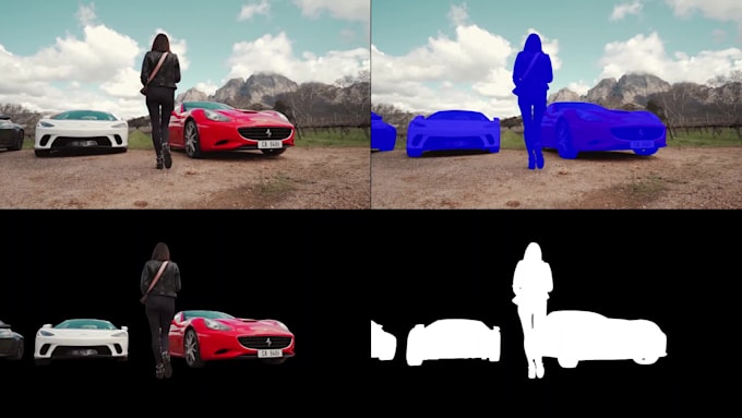 do professional rotoscoping and masking