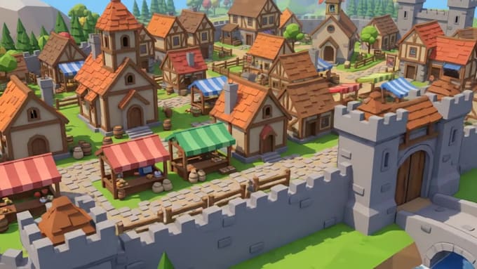 do 3d game environment