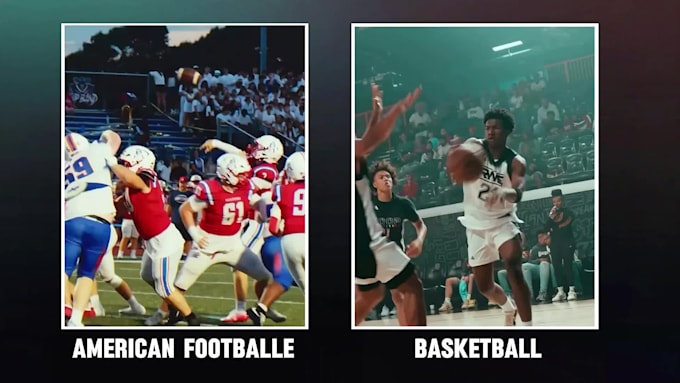 edit professional sports highlight video