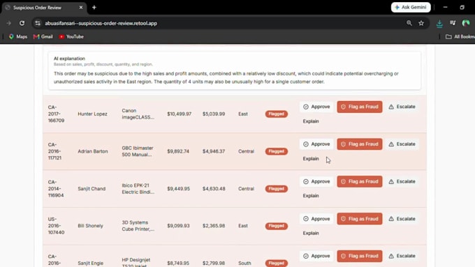 build a custom streamlit or retool ai data dashboard app
