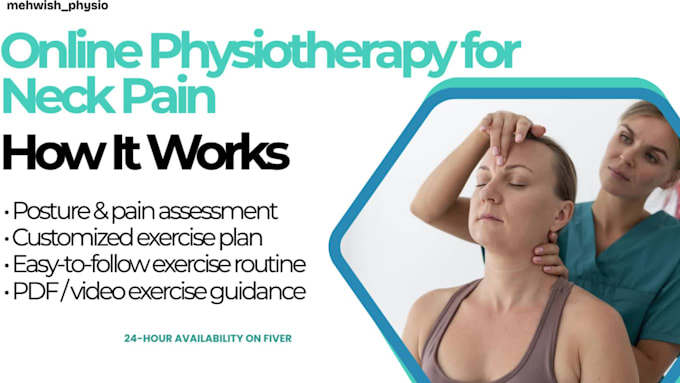provide personalized physiotherapy exercises for neck pain