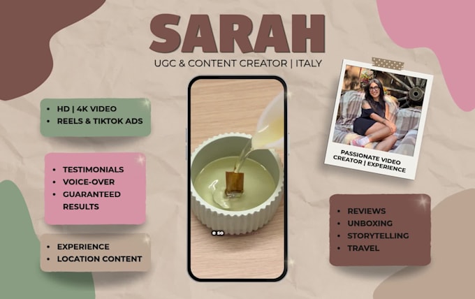 create italian ugc videos for your brand