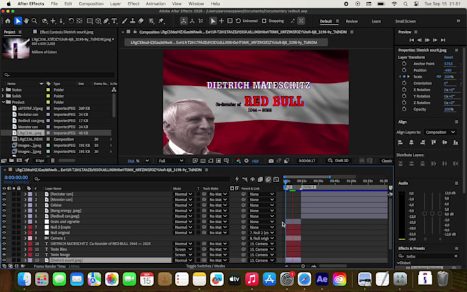 edit documentary style videos for youtube