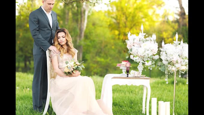 professionally edit sinematic wedding videos