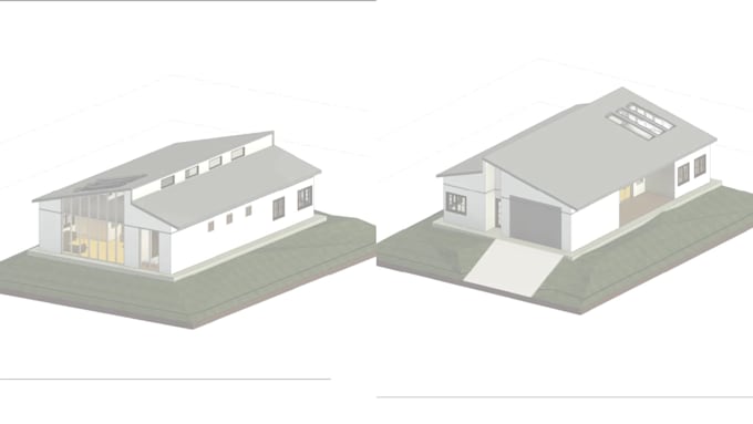 create autocad drawings and revit 3d models