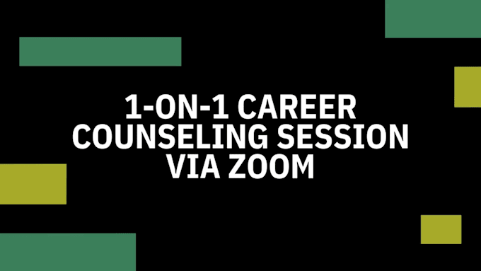 provide 1 on 1 career counseling, study abroad, and scholarship guidance