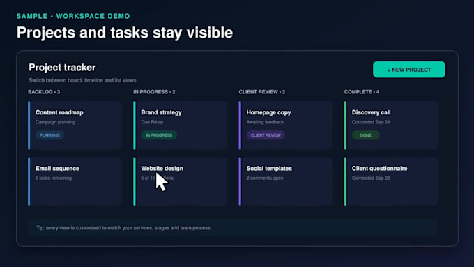 build a custom notion client portal and onboarding system