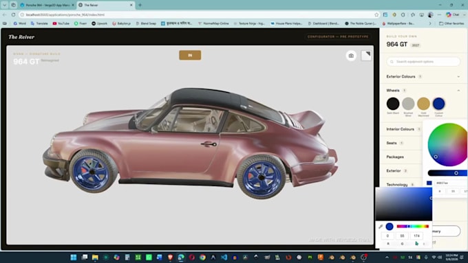 create interactive 3d product configurator using threejs, webgl, gsap, shopify