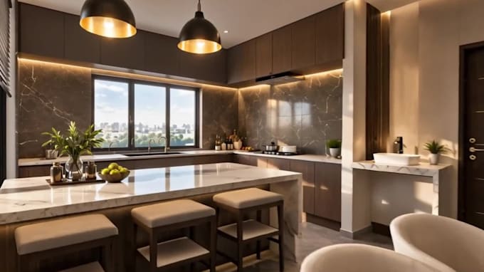 do kitchen and dining interior design for you