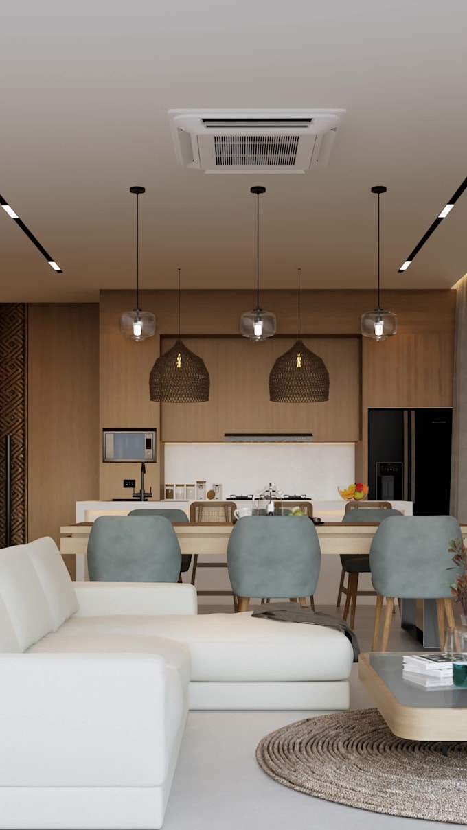 render 3d interior visualization