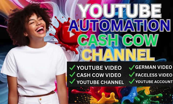 create a youtube automation channel for passive income