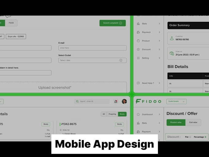 design saas dashboard admin panel and web app UI UX in figma