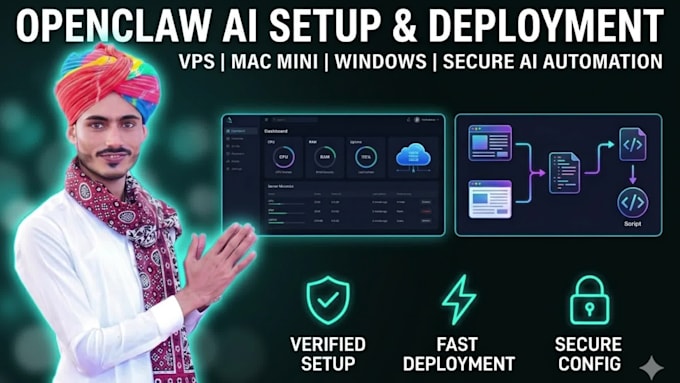 setup and deploy openclaw ai on vps, mac mini and windows PC