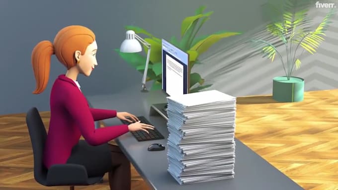 do custom 3d isometric animation, 2d  isometric explainer video, 3d animation