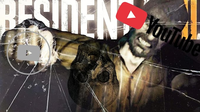 design a cinematic story mode gaming youtube thumbnail