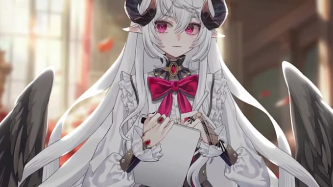design custom vtuber model 2d art live2d vtuber model vtuber rigging for vtuber